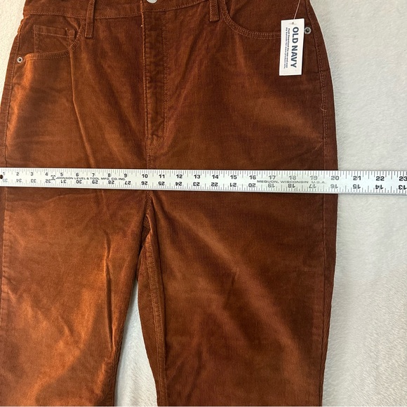 Old Navy Camel brown flared legs Corduroy Pants size 12 Women - Picture 7 of 12
